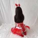 ⁦كريسماس لانجري مع التاج و الدلاغات⁩ - الصورة ⁦9⁩